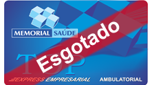 Carteirinha Express Empresarial Ambulatorial - Esgotado